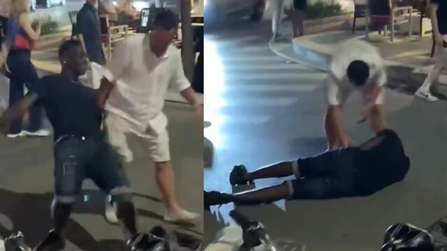 Captan a Mario Balotelli tirado de borracho en la calle