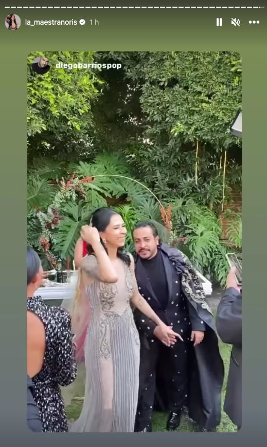 Aly Noris y Luis Fernando Peña ya son marido y mujer