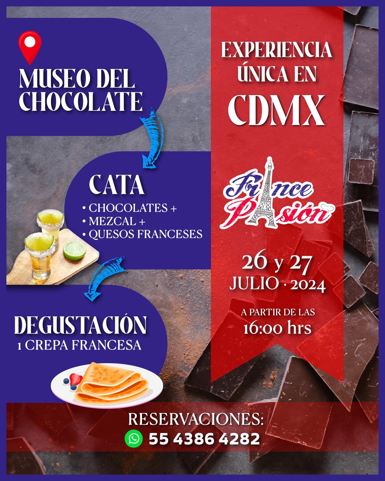 “FRANCE PASIÓN” EN EL MUSEO DEL CHOCOLATE EN LA CDMX