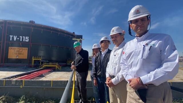AMLO presume rehabilitación de refinería en Salamanca, Guanajuato
