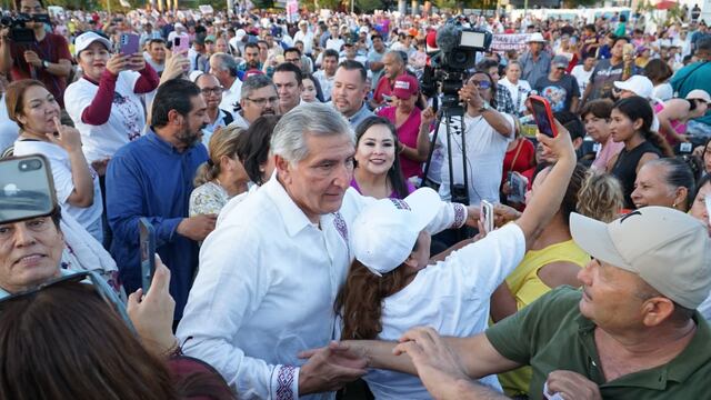 Adán Augusto López se presenta en Culiacán, Sinaloa