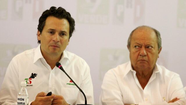 Emilio Lozoya y Carlos Romero Deschamps. Apoyos ocultos.