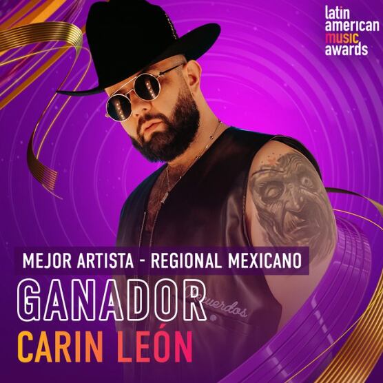 Latin American Music Awards 2024: Carin León gana a Mejor Artista Regional Mexicano