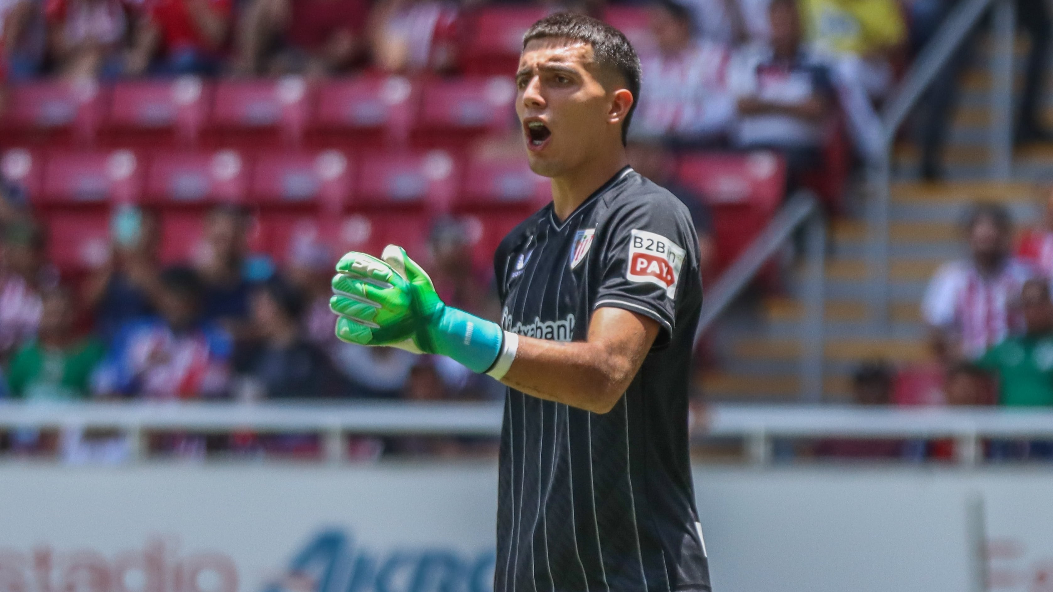 Alex Padilla en el Athletic de Bilbao