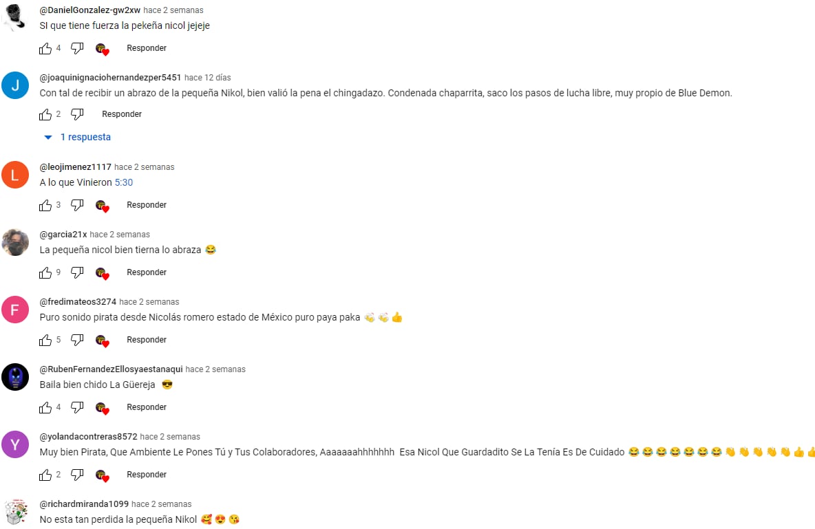Reacciones al "paso del desmayado" que inventó Sonido Pirata sin Medio Metro