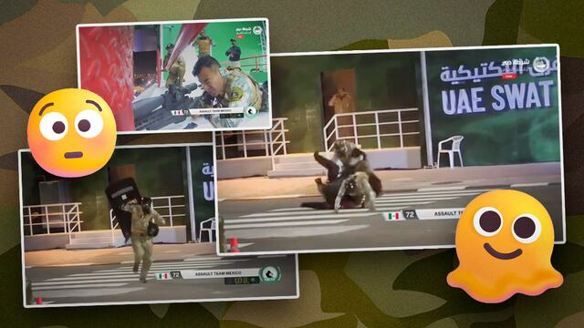 Equipo de la Sedena en el SWAT Challenge 2024 tira a rehén