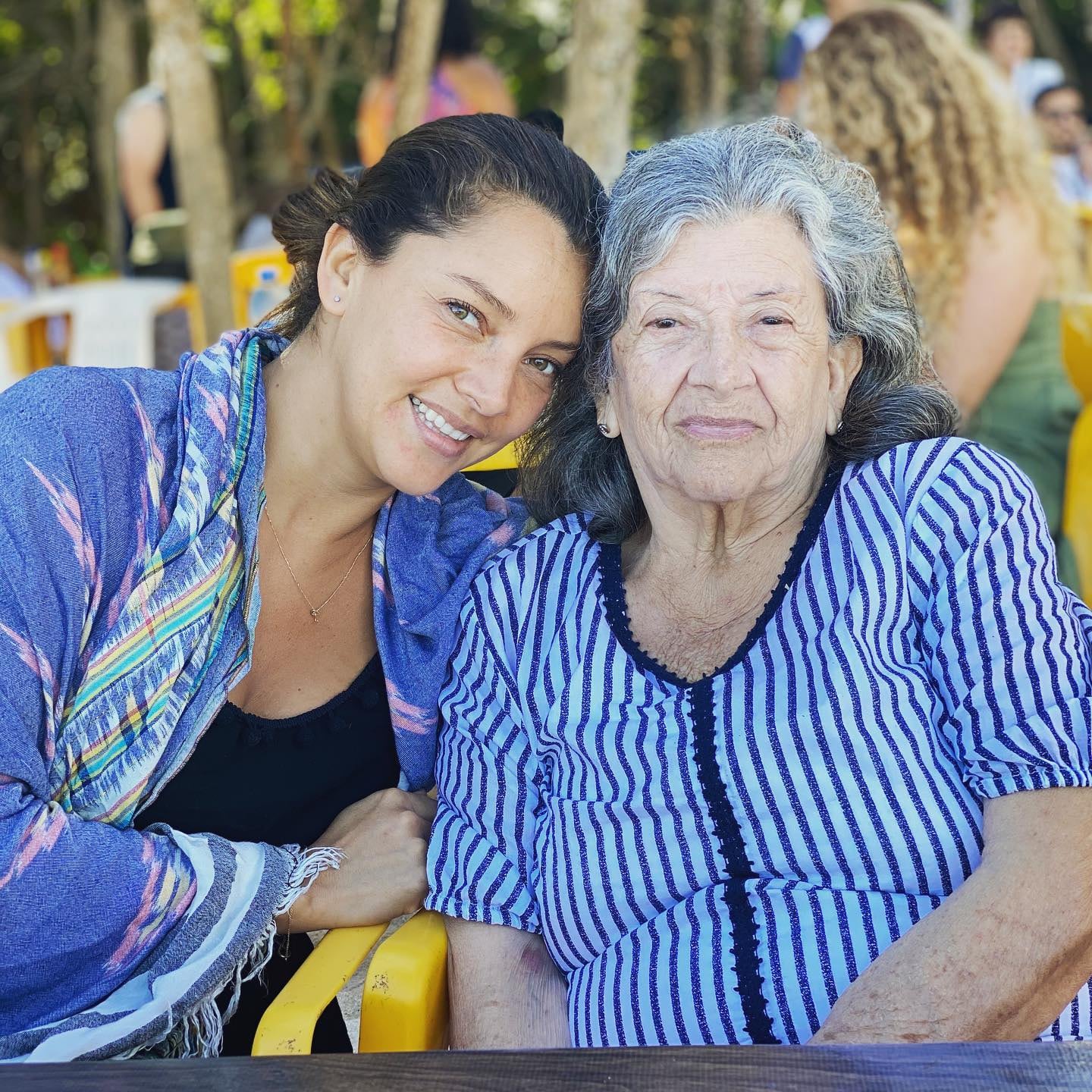 Sara Maldonado y su mamá, 'Sarita'.