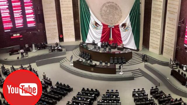 La plataforma de YouTube cierra canal de la Cámara de Diputados por violaciones a sus normas de funcionamiento