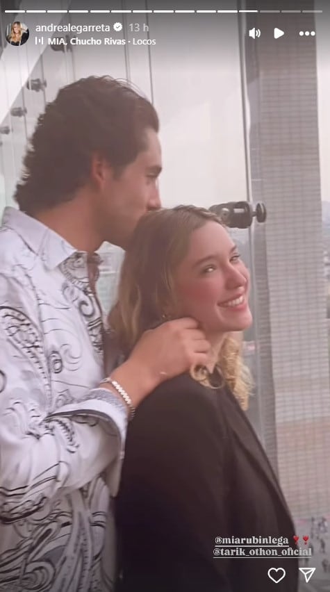 Andrea Legarreta, Mía Rubín y Tarik Othón