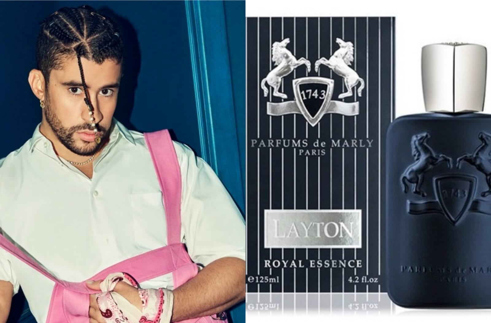 Perfume Layton Marly es el que usa Bad Bunny