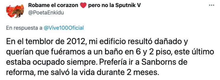 Sanborns, tendencia en Twitter