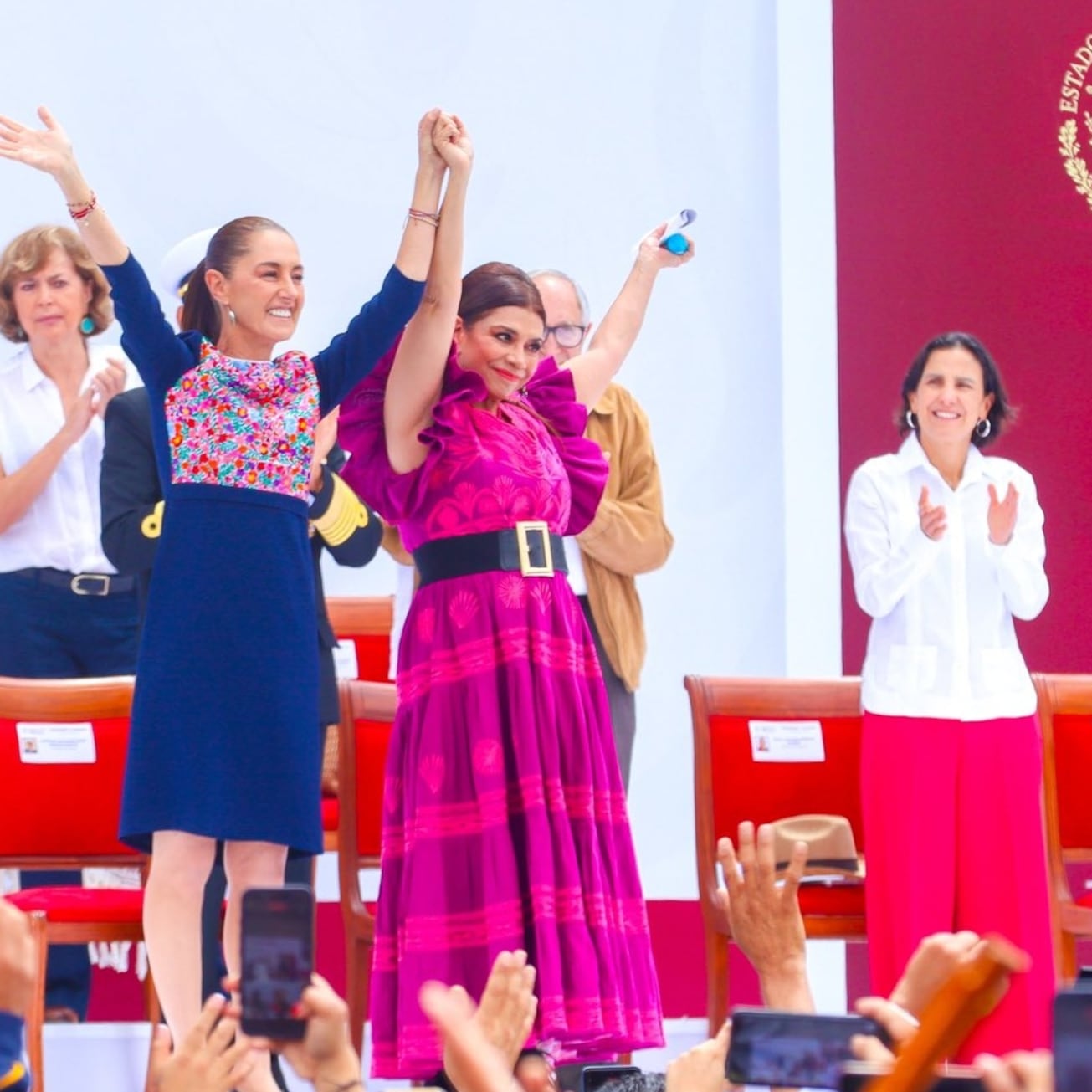 Sheinbaum mantiene un gobierno cercano y con amor por el pueblo, celebra Luisa Alcalde