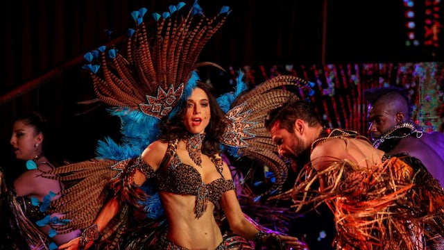 Susana González en la obra de teatro Aventurera.