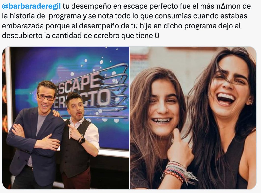 Criticas a Bárbara de Regil y su hija Mar por su participación en el programa de Marco Antonio Regil
