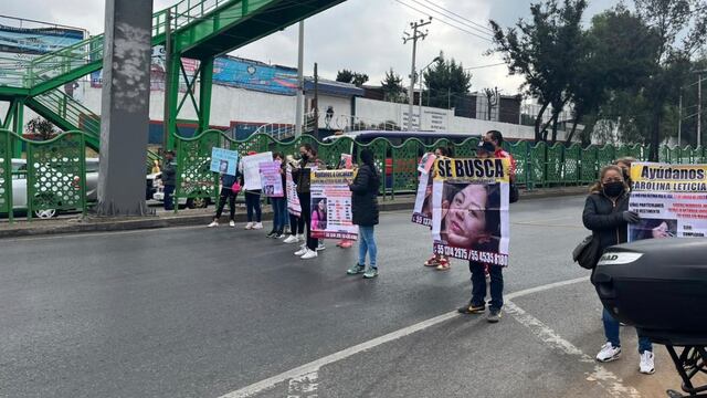 Bloqueo en México-Cuernavaca: exigen la búsqueda y aparición de Carolina Islas, desaparecida el 27 de enero; automovilistas se pelean con manifestantes