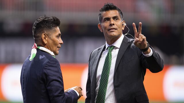 Jorge Campos y Oswaldo Sánchez