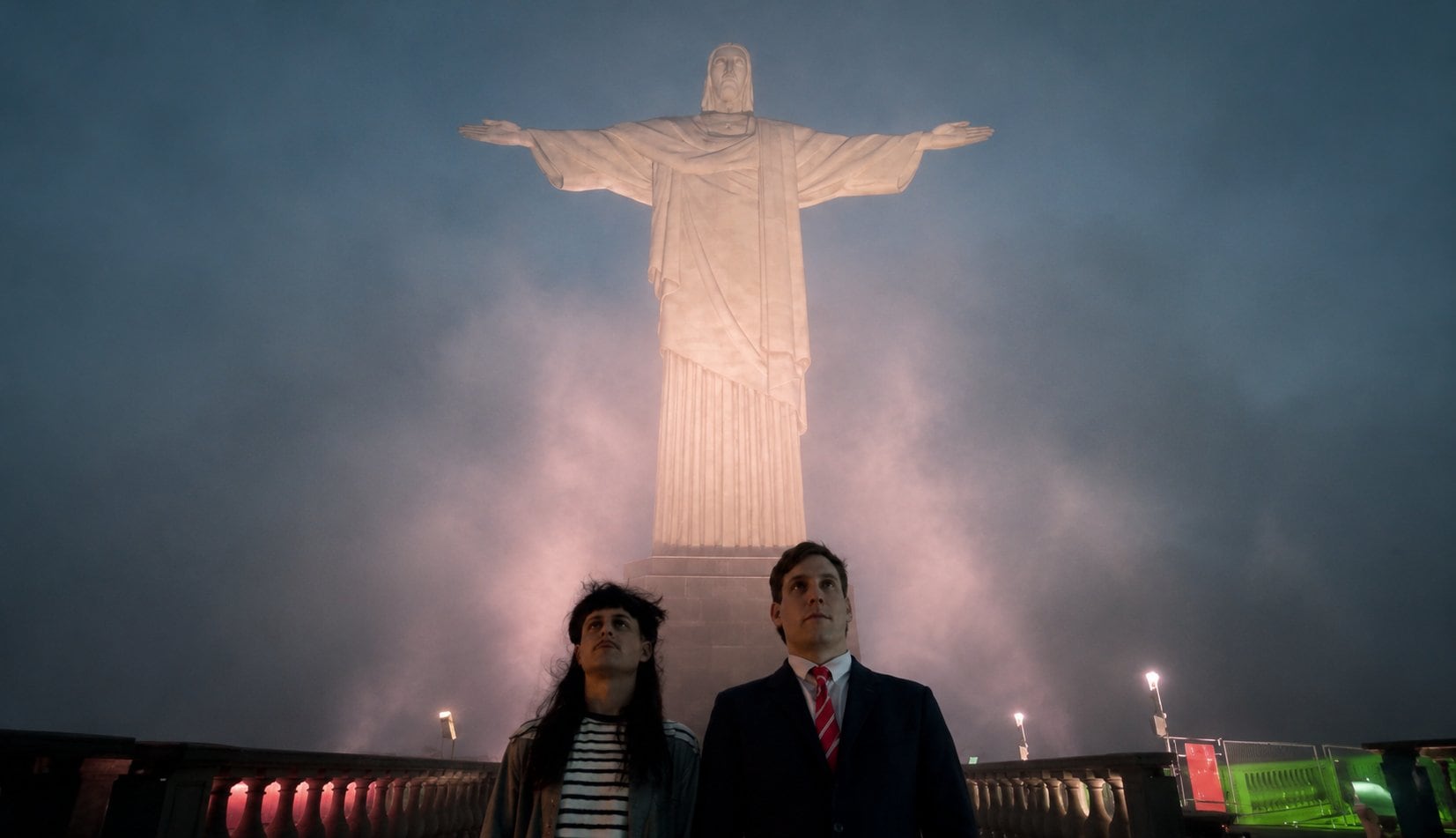 Esta es la última foto de Oliver Tree junto a Gaspi en Río de Janeiro, Brasil