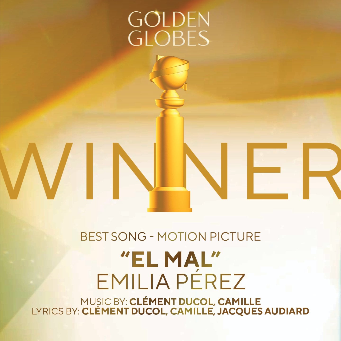 El Mal, canción de Emilia Pérez ganadora en Globos de Oro 2025