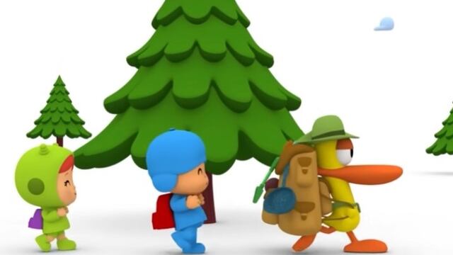 Pocoyó cuida el planeta Tierra