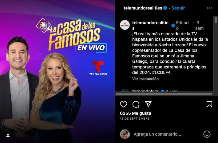 Telemundo confirma de manera oficial La Casa de los Famosos 4 para el 2024