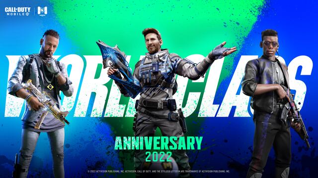 Call of Duty: Mobile con Messi y Neymar