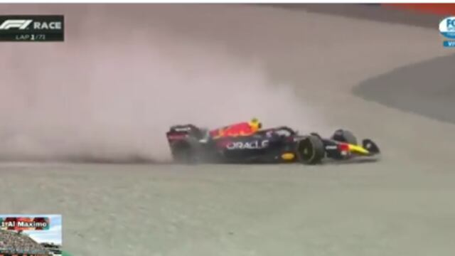 Checo Pérez GP de Austra (Foto: Captura de video)