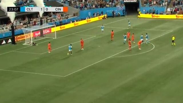 La MLS "puso" a Mickey Mouse como narrador en el partido entre el Charlotte FC vs FC Cincinnati.