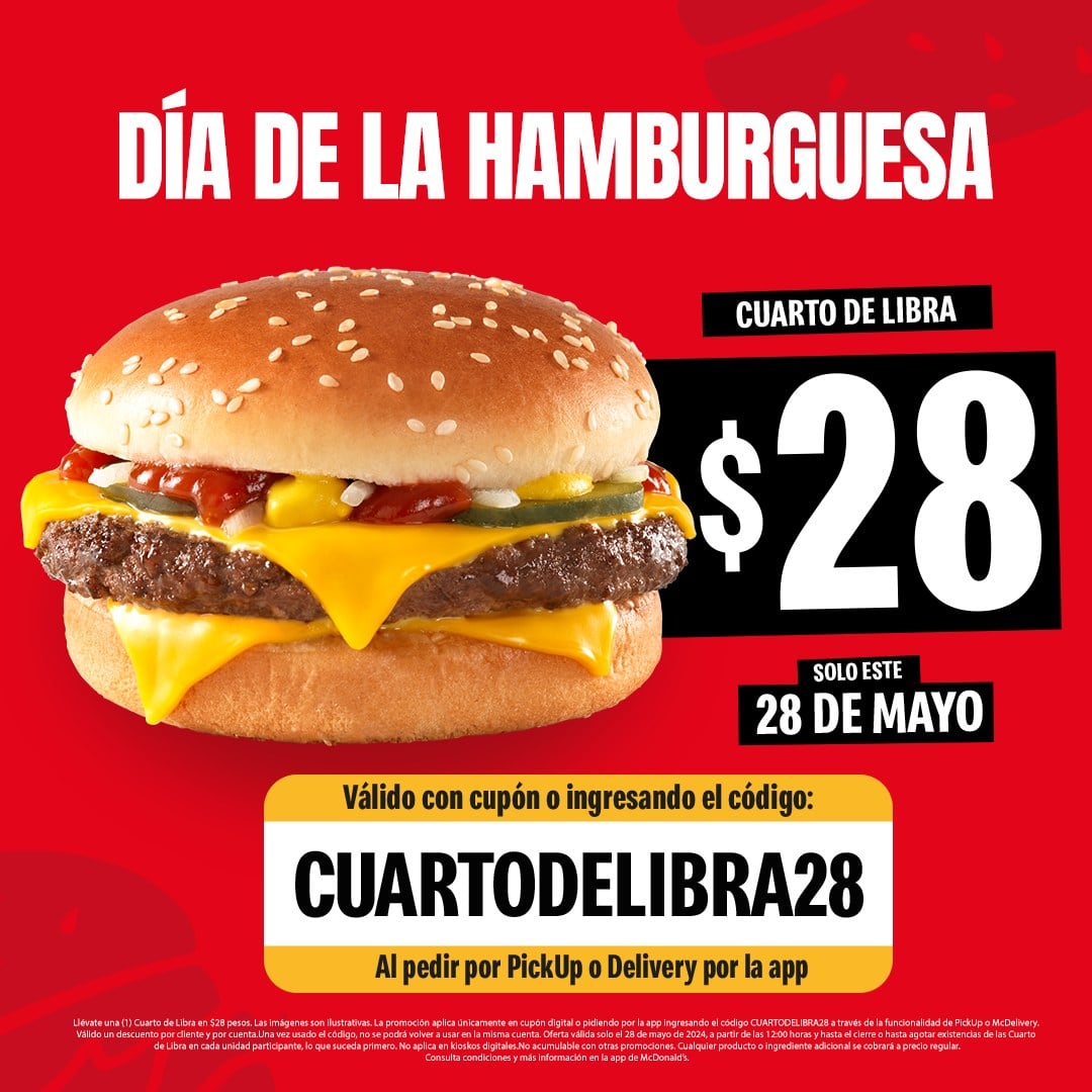 Día de la Hamburguesa McDonalds