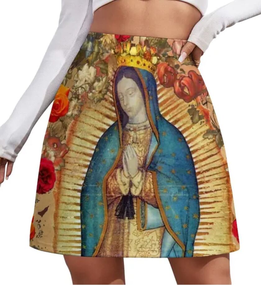 Virgen de Guadalupe en ropa