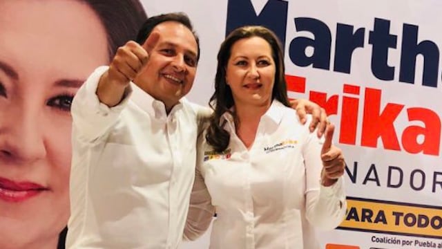 Max Cortázar y Martha Érika Alonso.