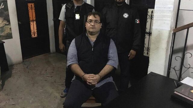 Javier Duarte. Detenido en Guatemala.