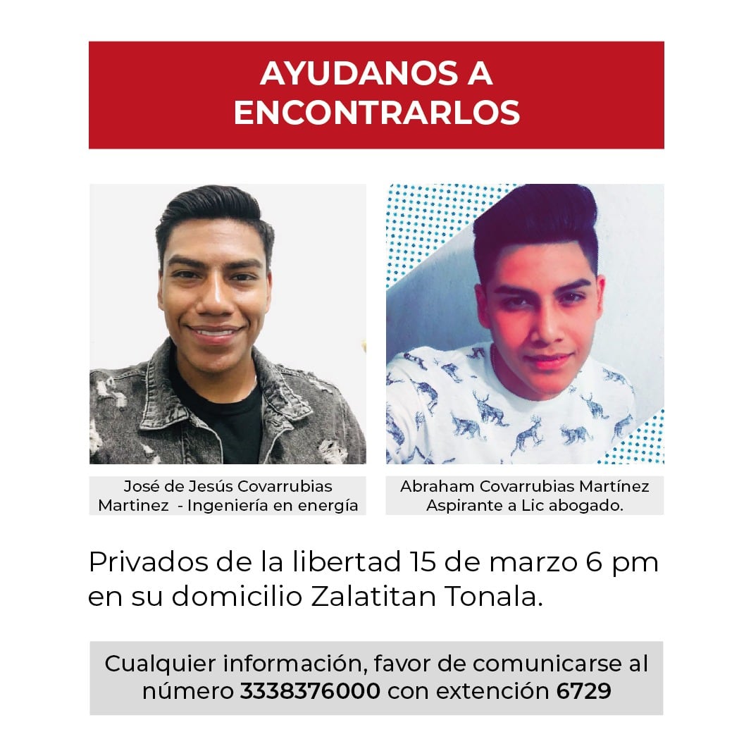 Ficha de búsqueda de los hermanos