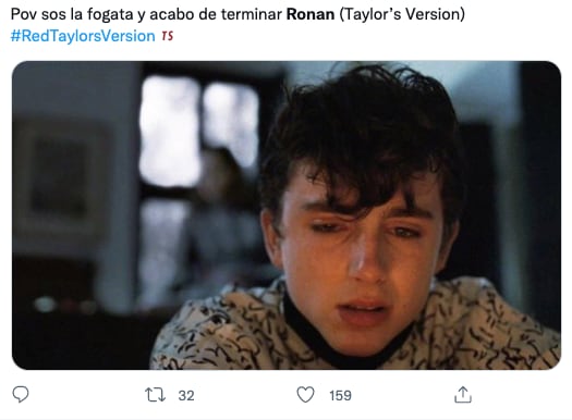 Memes de Taylor Swift por su álbum 'Red (Taylor's Version)'