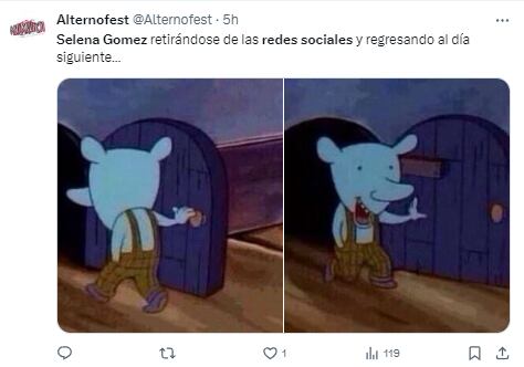Memes por el retiro de Selena Gómez de redes sociales