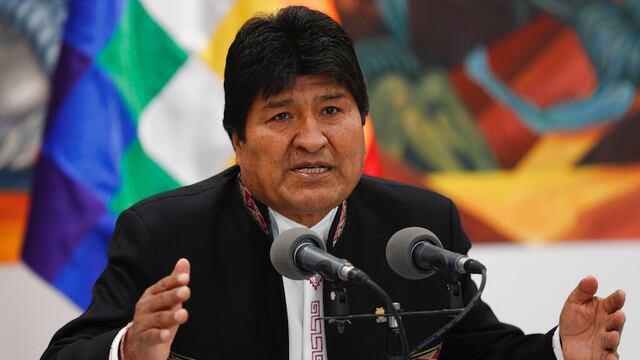 Evo Morales, presidente de Bolivia, denuncia golpe de Estado tras elecciones