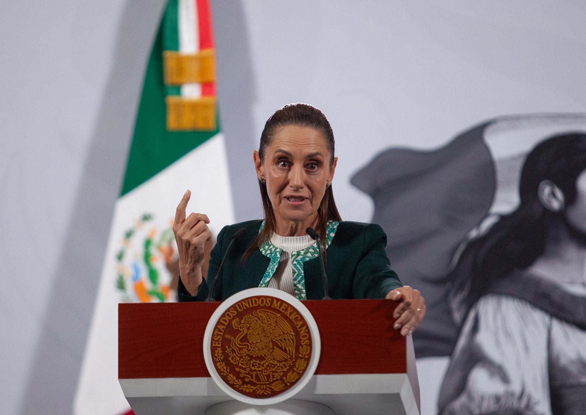 Claudia Sheinbaum, presidenta de México.
