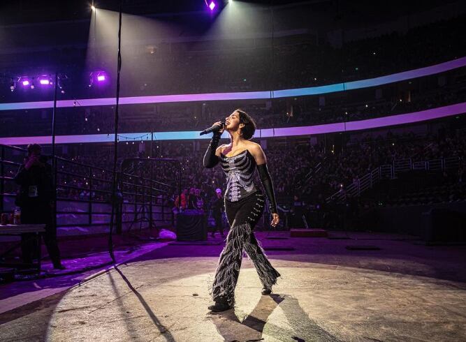 Ángela Aguilar en Jaripeo hasta los huesos