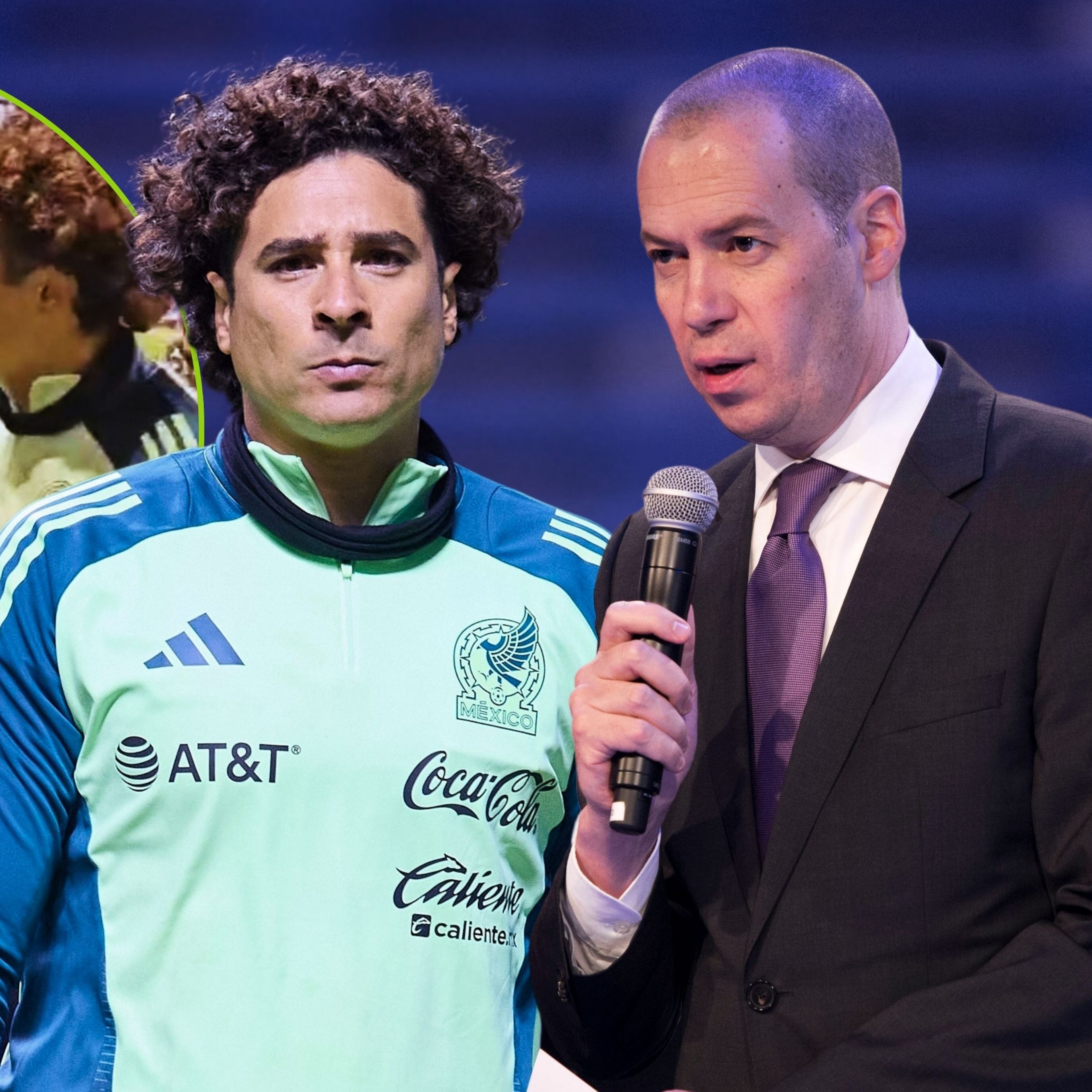 El gran gesto de Memo Ochoa con André Marín Jr. previo al México vs Valencia