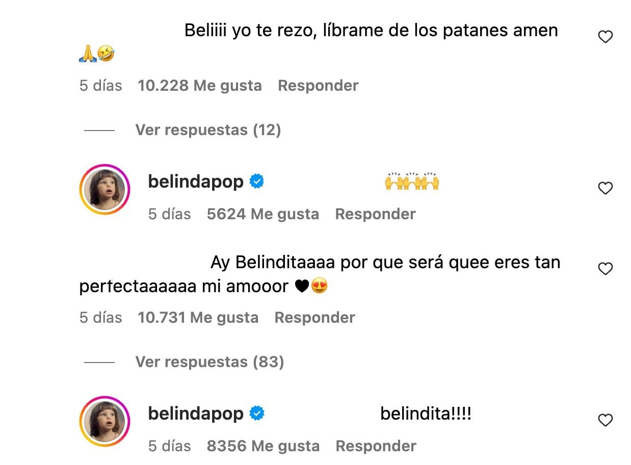 Belinda reacciona cuando le hablan de patanes, como Christian Nodal