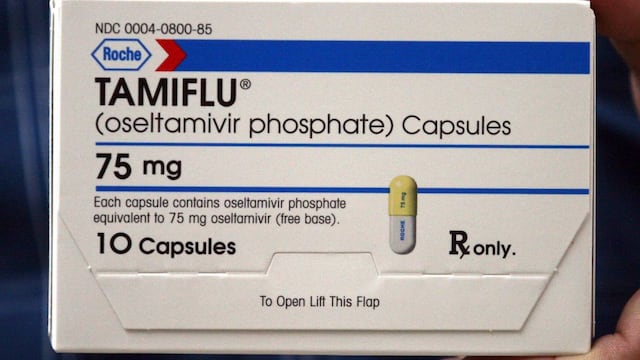 Tamiflú. Garantía de distribución de medicamentos contra la influenza.