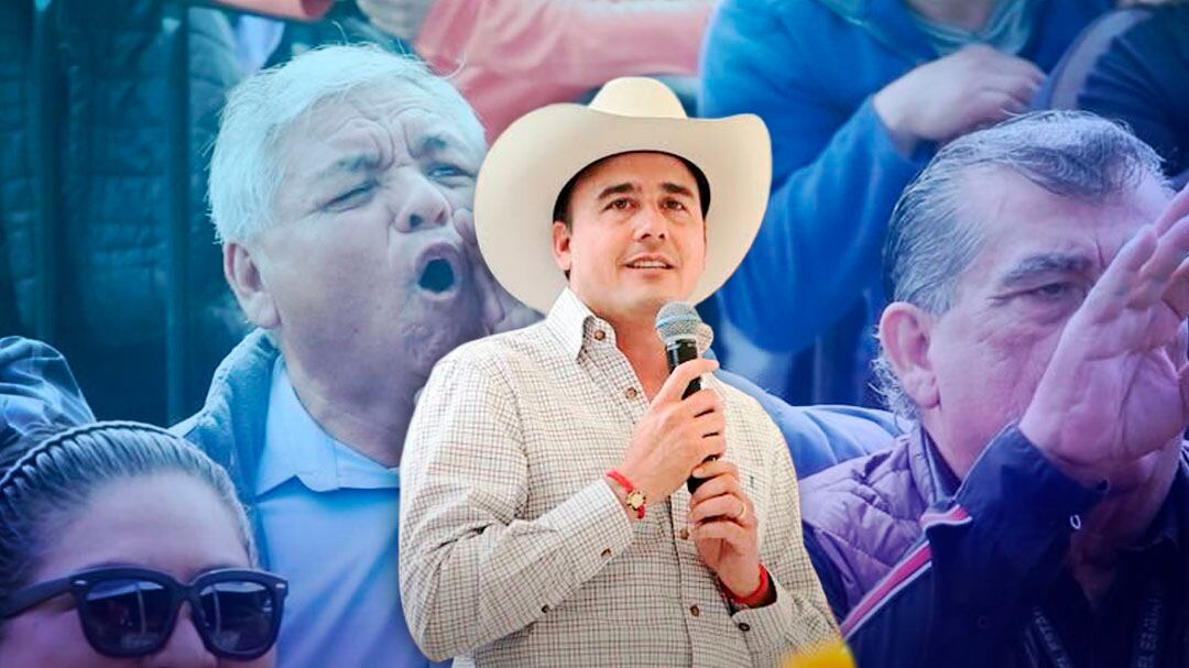 Abuchean de nuevo a Manolo Jiménez en evento de Claudia Sheinbaum