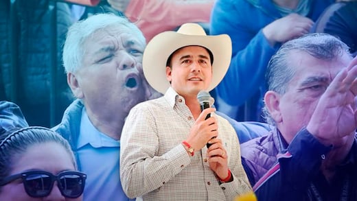 Abuchean de nuevo a Manolo Jiménez en evento de Claudia Sheinbaum