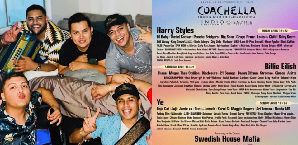 Grupo Firme y Coachella