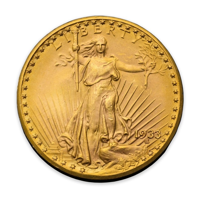 Una moneda de oro 'Double Eagle' fue subastada en casi 4 millones de pesos