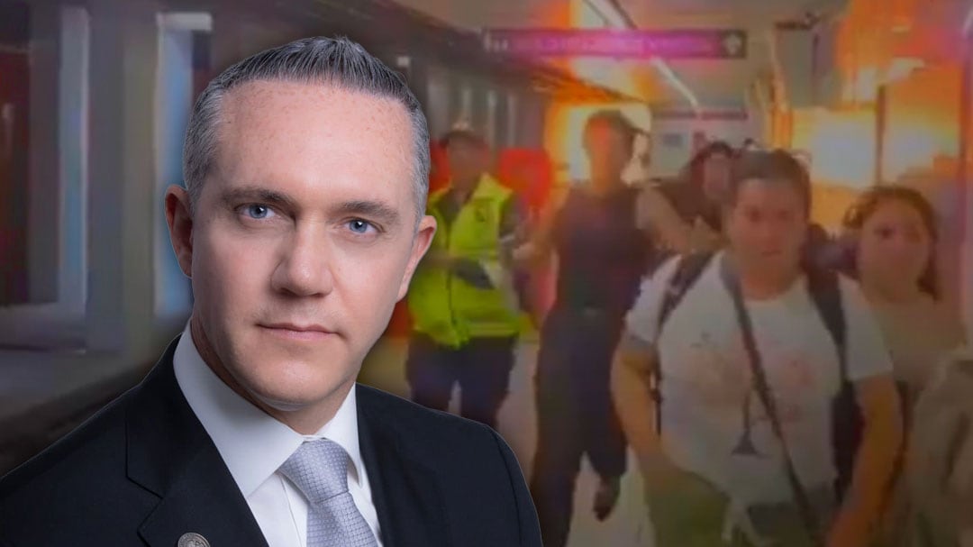 Adrián Rubalcava descarta lesionados tras flamazo en Línea 1 del Metro CDMX