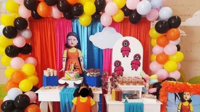 Fiesta temática de 'El Juego del Calamar'