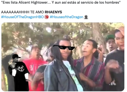 Memes de Rhaenys Targaryen en House of the Dragon