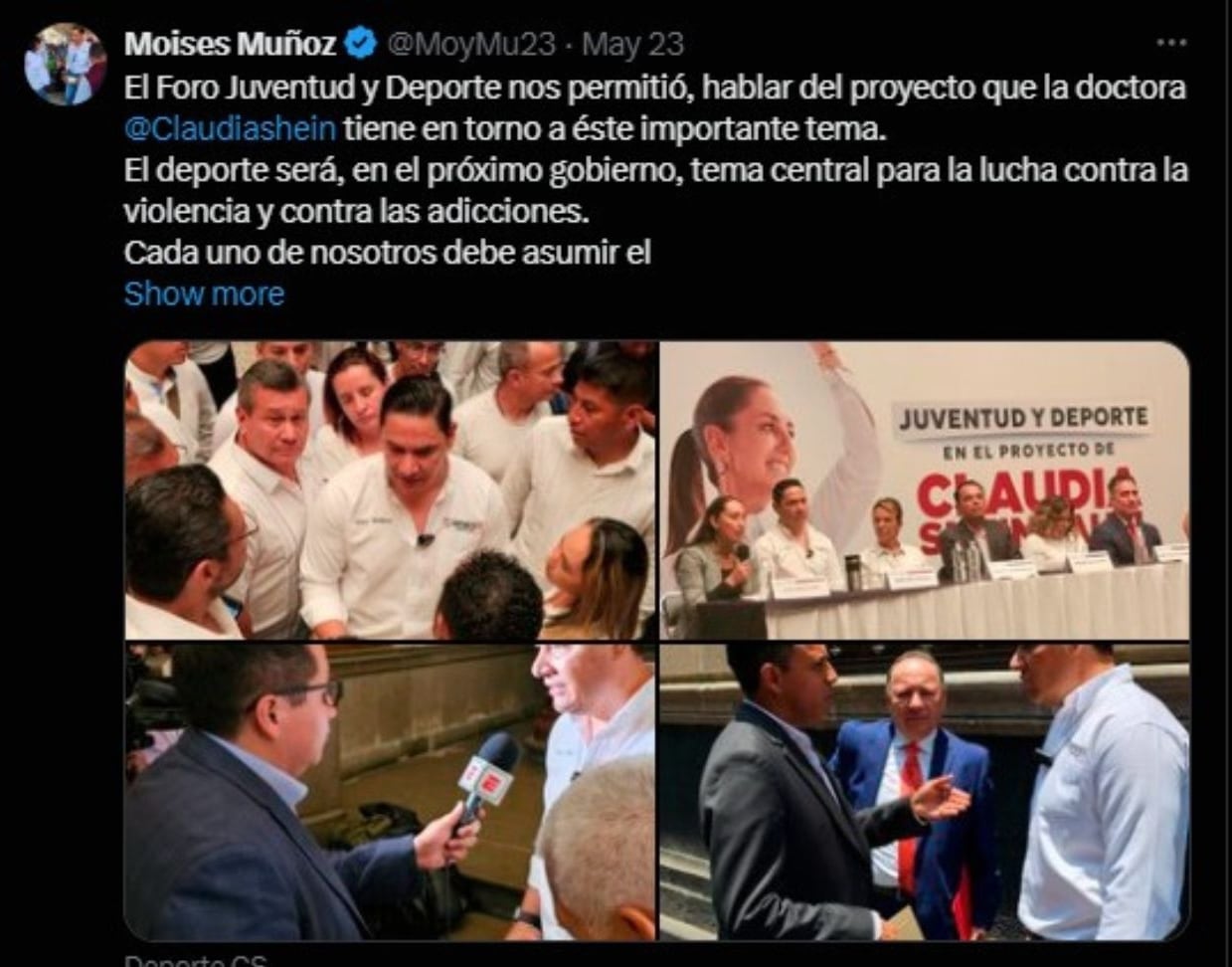 Moisés Muñoz, el ex del Club América que irrumpió en la política.