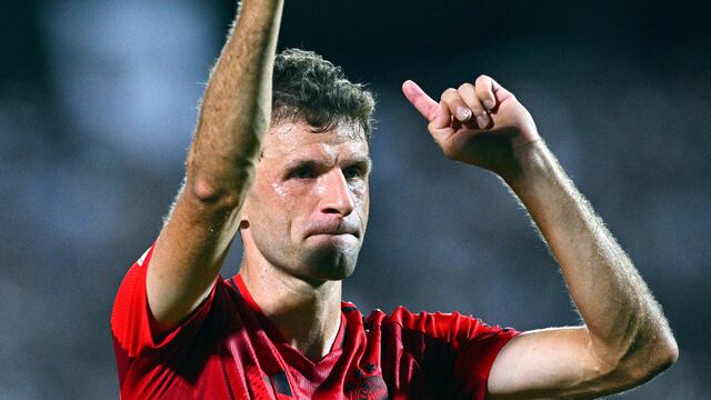 Thomas Müller con el Bayern Munich