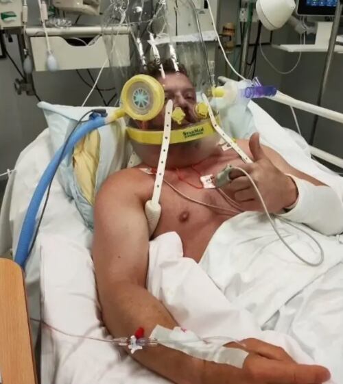 John Eyers hospitalizado